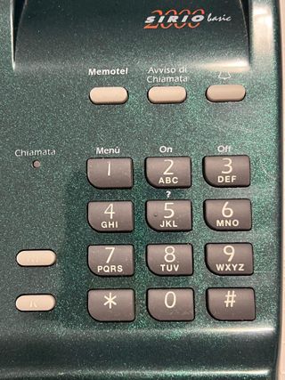 Telefono Sirio 2000 Basic Verde