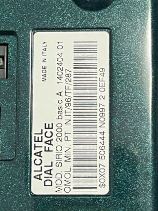 Telefono Sirio 2000 Basic Verde