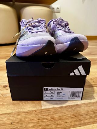 Zapatillas Adidas Adizero Evo SL - Moradas