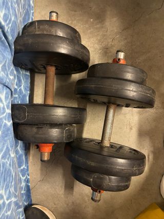 DISCOS (30mm) DE 2kg hasta 25kg de Weider y Salter