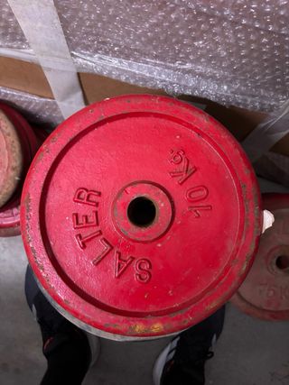 DISCOS (30mm) DE 2kg hasta 25kg de Weider y Salter