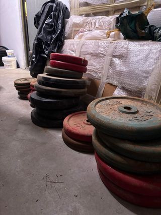 DISCOS (30mm) DE 2kg hasta 25kg de Weider y Salter
