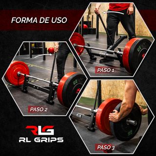 Elevador Barra Peso Muerto RL GRIPS