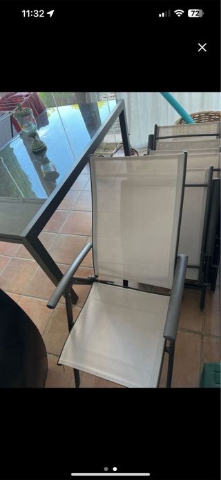 Mesa extensible + 6 sillas
