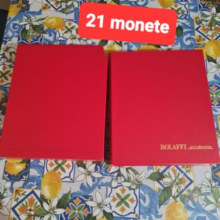 21 Monete Bimetalliche idea regalo numismatica
