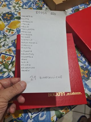 21 Monete Bimetalliche idea regalo numismatica