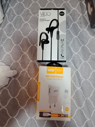 Auriculares VIDO + Cargador GMR