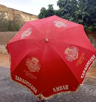 Sombrilla Ámbar Zaragoza vintage