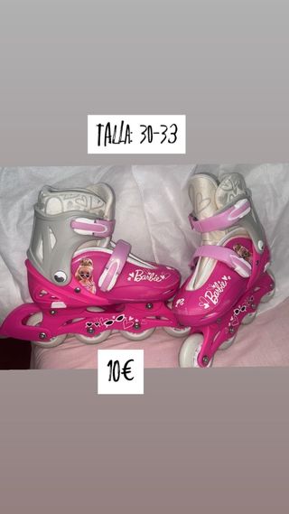Patines Barbie niña 30-33
