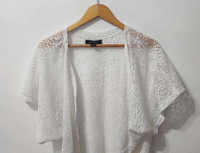 Cárdigan blanco Atmosphere mujer Talla S-M