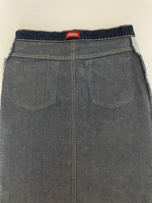 Gonna jeans blu taglia 44