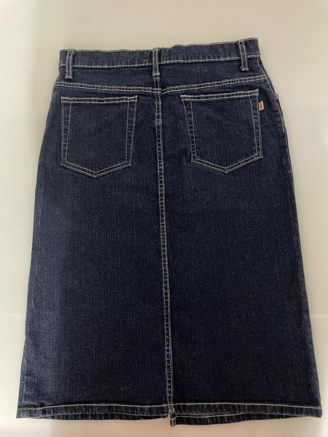 Gonna jeans blu taglia 44