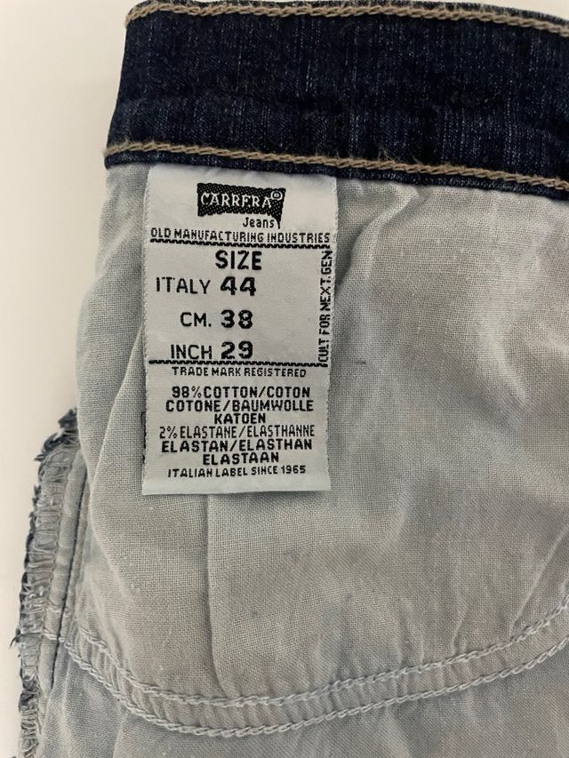 Gonna jeans blu taglia 44