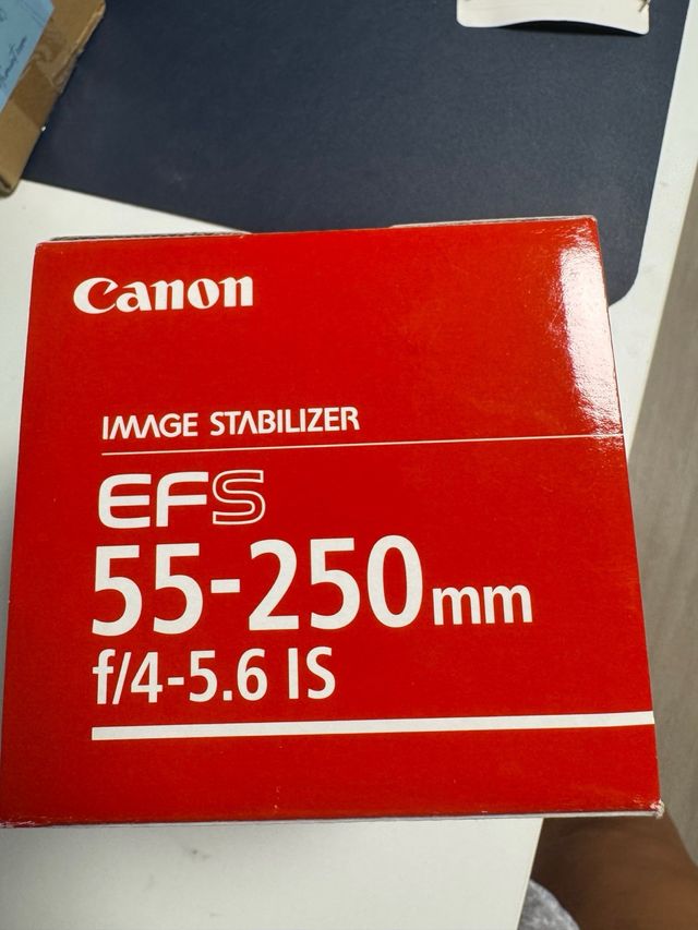 Objetivo Canon 55-250mm