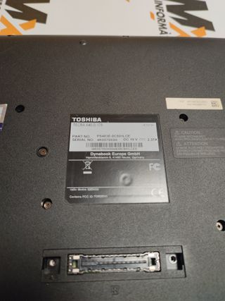 Portátil Toshiba Tecra i5 16gb SSD