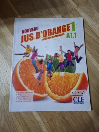 Jus d'orange niveau 1 élève 2ed - Anaya