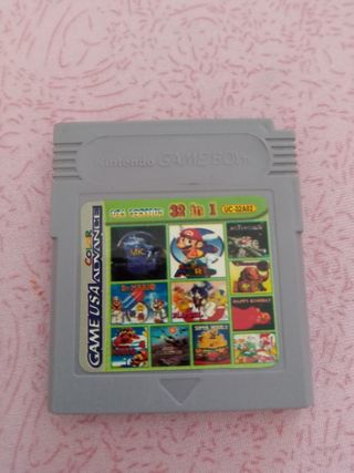 Game Boy Color Morada + Juego 32 en 1