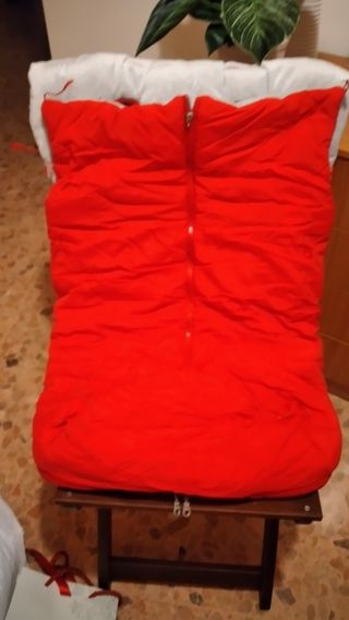 Saco dormir bebé rojo