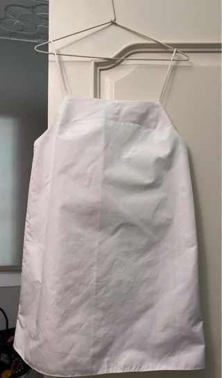 Vestido blanco Zara - Talla M