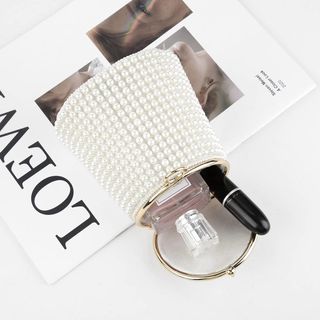 Bolso fiesta blanco perla