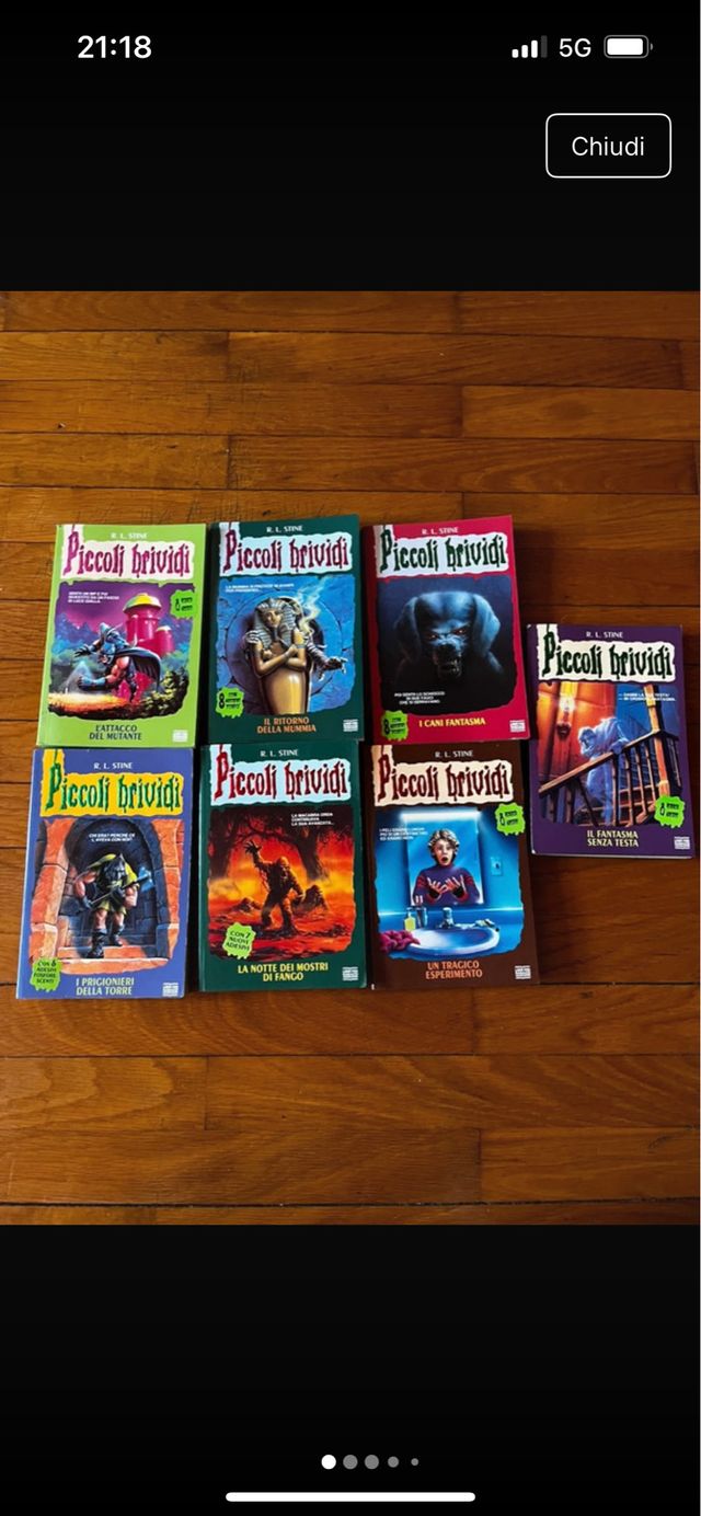 Piccoli Brividi R.L. Stine Prima edizione