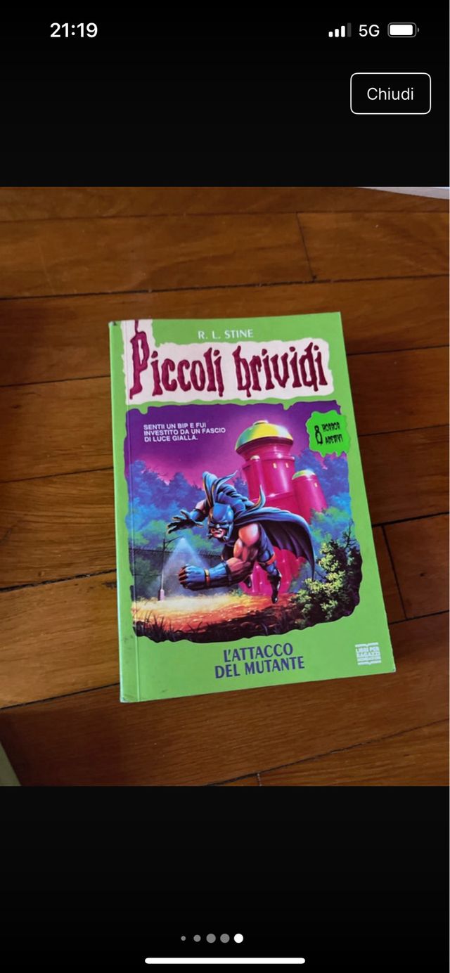 Piccoli Brividi R.L. Stine Prima edizione