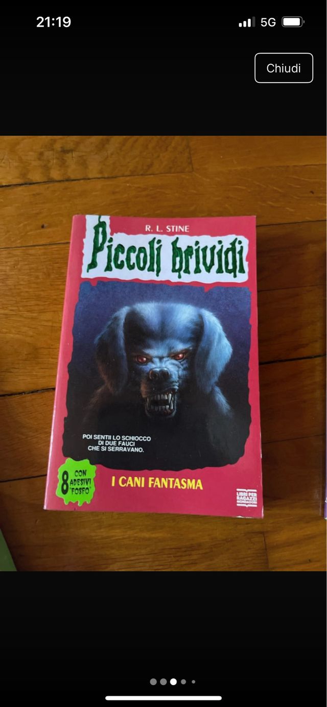 Piccoli Brividi R.L. Stine Prima edizione