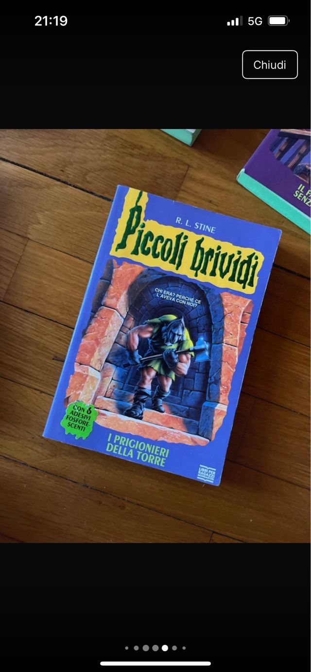 Piccoli Brividi R.L. Stine Prima edizione