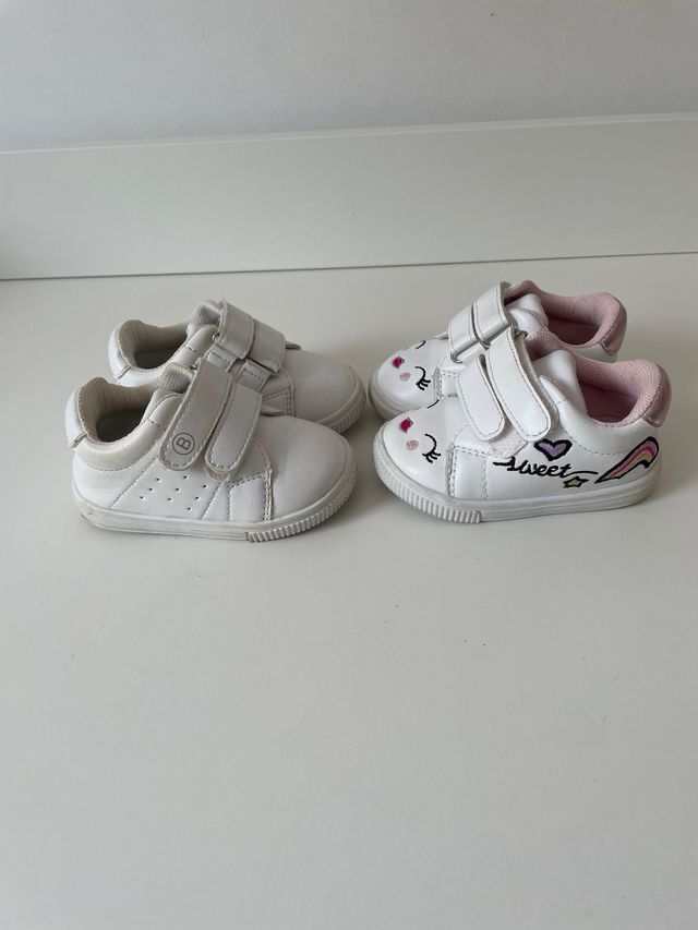 Zapatillas Bubble Kids talla 18 - 2 pares