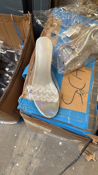 Sandalias Plata Brillantes
36 al 41