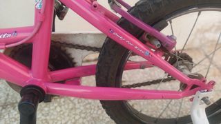 Bicicleta niña 17" usada