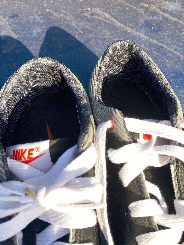 Zapatillas Nike swoosh negro-azul Marino talla 44