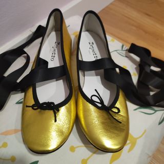 Zapatillas ballet Repetto amarillas T-41