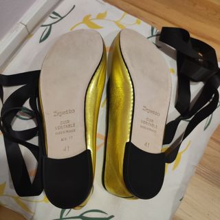 Zapatillas ballet Repetto amarillas T-41