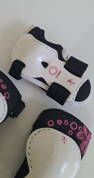Protectores Oxelo patinaje niña