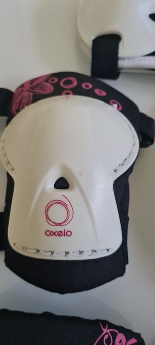 Protectores Oxelo patinaje niña