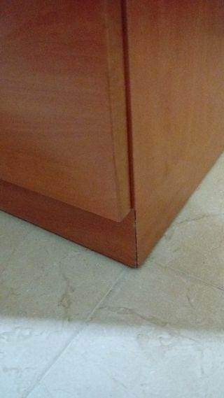 Escritorio color madera - Oficina