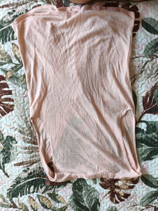 Chaleco rosa pastel | Cardigan