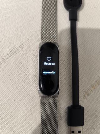 Xiaomi Mi Band 5 - Pulsera negra metal