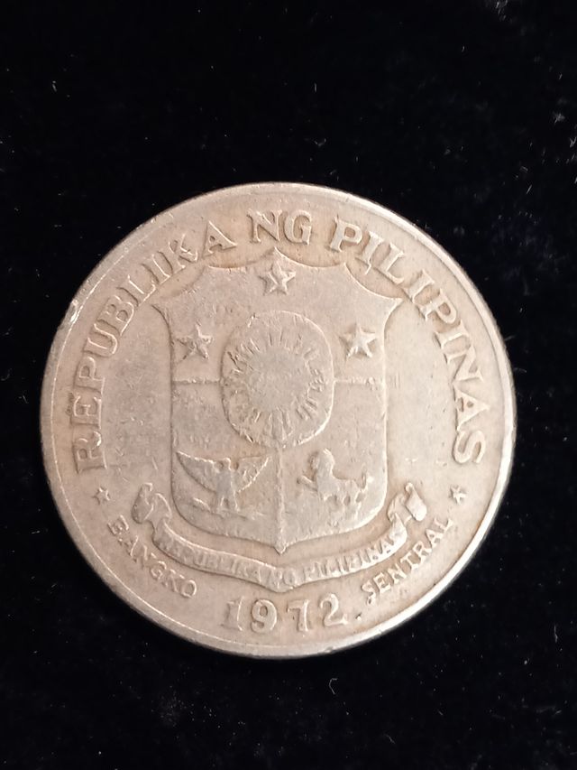 Moneda 1 Peso Filipinas 1972 Rizal