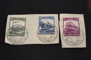 Sellos Alemania: Trenes (Tercer Reich)