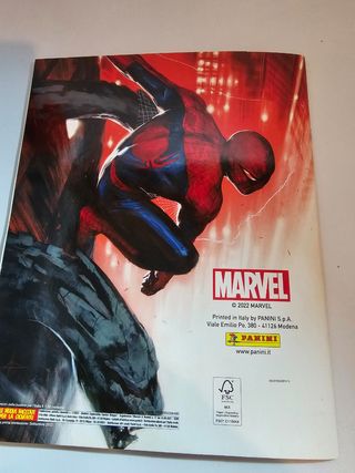 Album figurine The Amazing Spider-Man Panini 2022