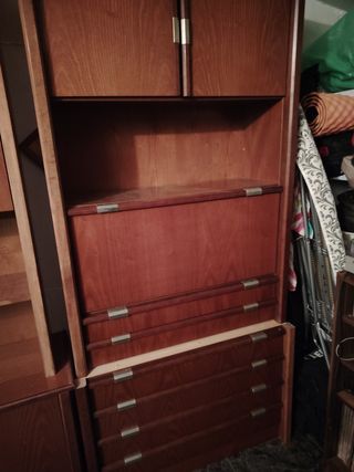 Muebles salón antiguos de madera