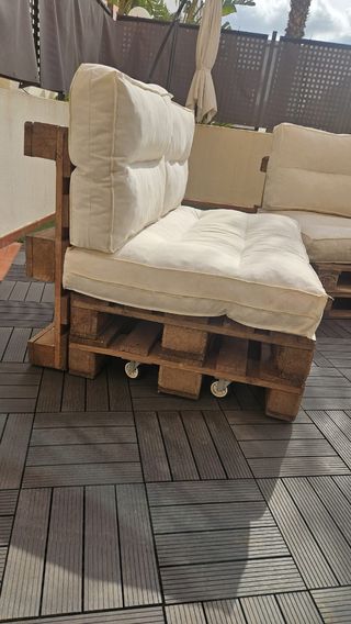 Muebles de jardín de palets