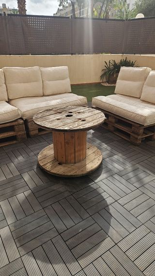 Muebles de jardín de palets