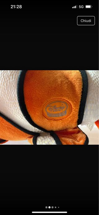 Peluche Nemo Disney - Alla ricerca di Nemo