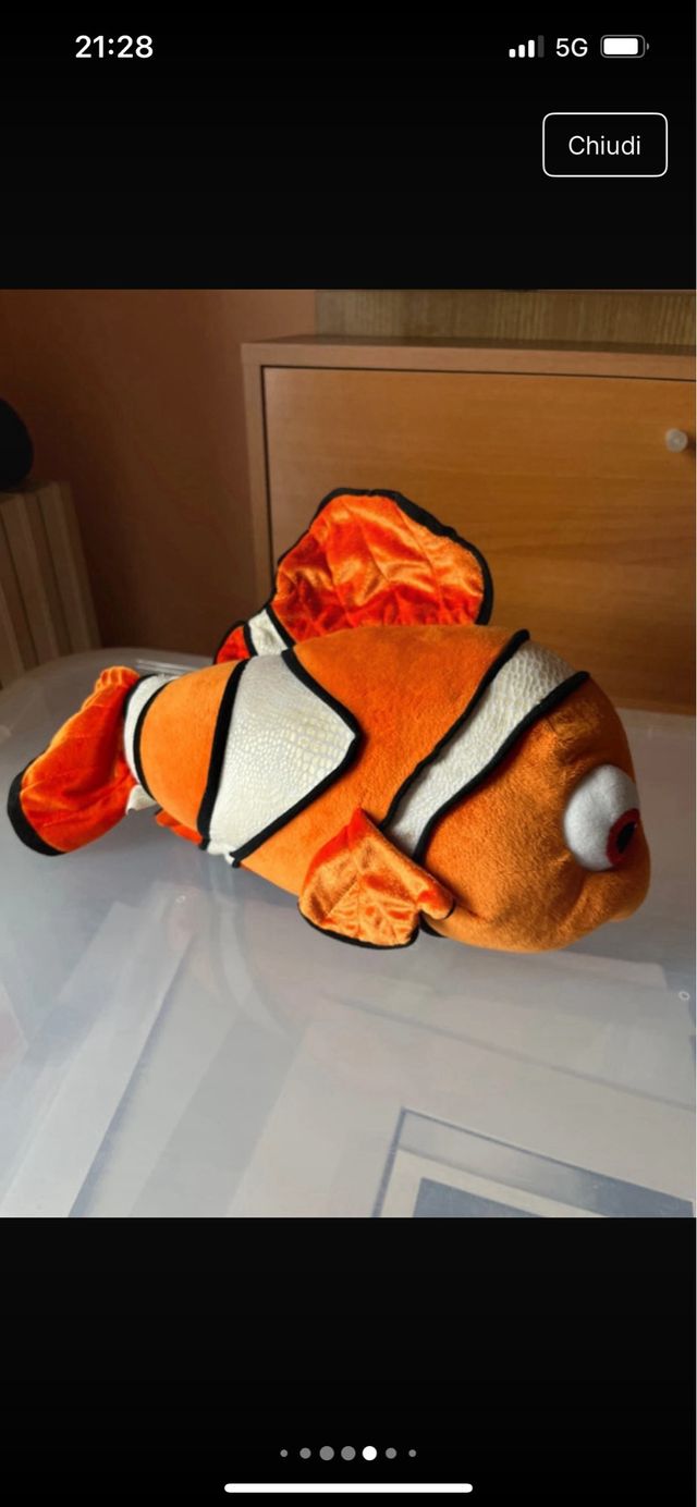 Peluche Nemo Disney - Alla ricerca di Nemo