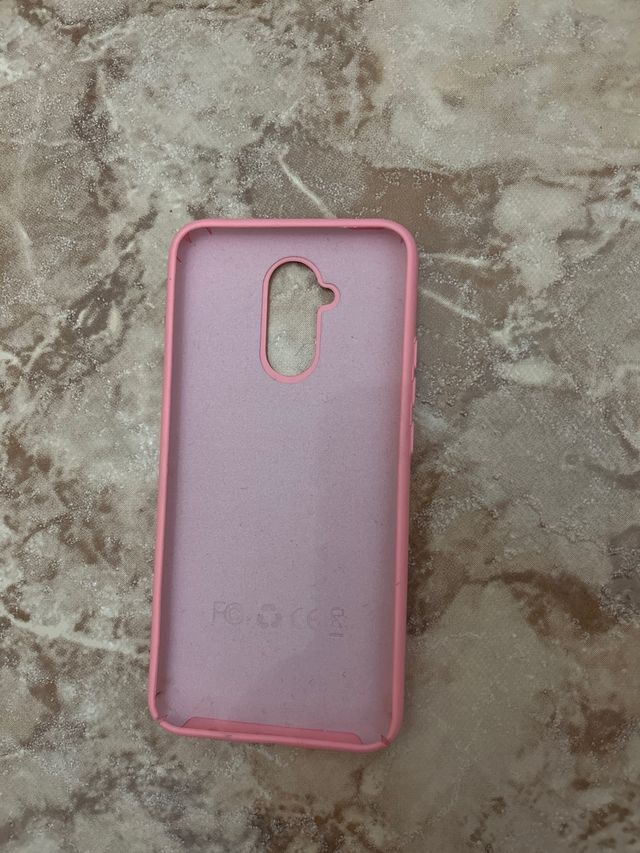 Funda móvil rosa silicona