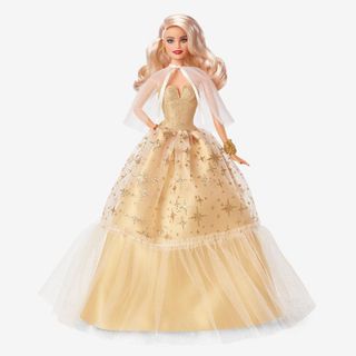 Bambola Barbie. Festività natalizie 2023. Bionda.