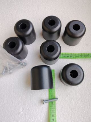 Piedini letto matrimoniale contenitore - 7pz